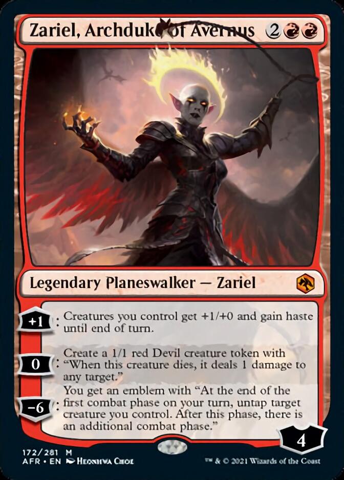 Zariel, Archduke of Avernus [Dungeons & Dragons: Adventures in the Forgotten Realms] - Magic: The Gathering - Card Brawlers | Quebec | Canada |