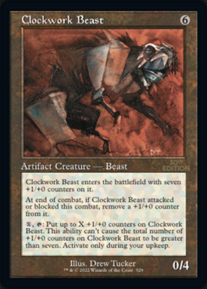 Clockwork Beast (Retro) [30th Anniversary Edition] - Magic: The Gathering - Card Brawlers | Quebec | Canada |