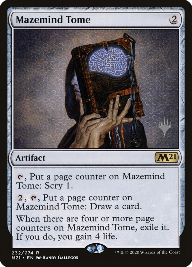 Mazemind Tome (Promo Pack) [Core Set 2021 Promos] - Magic: The Gathering - Card Brawlers | Quebec | Canada |