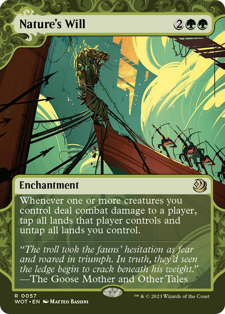 Nature's Will [Wilds of Eldraine: Enchanting Tales] - Magic: The Gathering - Card Brawlers | Quebec | Canada |