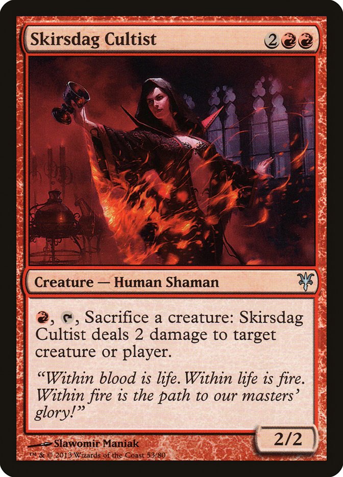 Skirsdag Cultist [Duel Decks: Sorin vs. Tibalt] - Magic: The Gathering - Card Brawlers | Quebec | Canada |