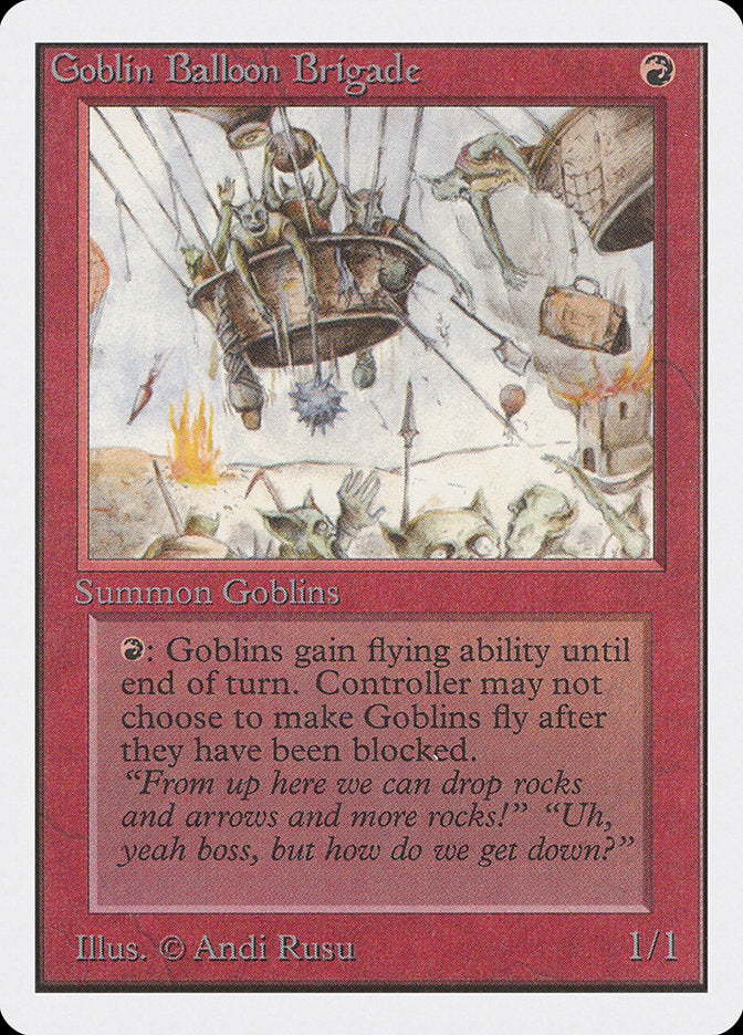 Goblin Balloon Brigade [Unlimited Edition] - Magic: The Gathering - Card Brawlers | Quebec | Canada |