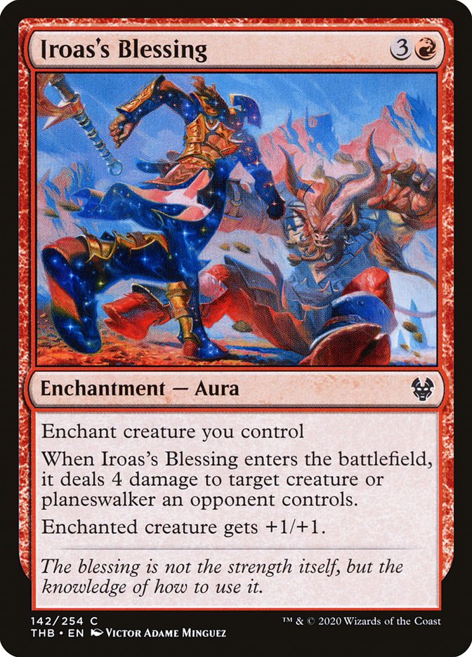Iroas's Blessing [Theros Beyond Death] - Magic: The Gathering - Card Brawlers | Quebec | Canada |