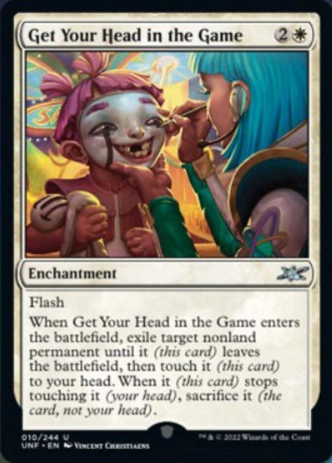 Get Your Head in the Game [Unfinity] - Magic: The Gathering - Card Brawlers | Quebec | Canada |