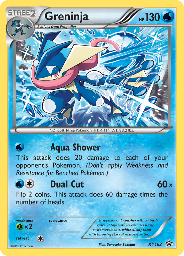 Greninja (XY162) [XY: Black Star Promos] - Pokémon - Card Brawlers | Quebec | Canada |