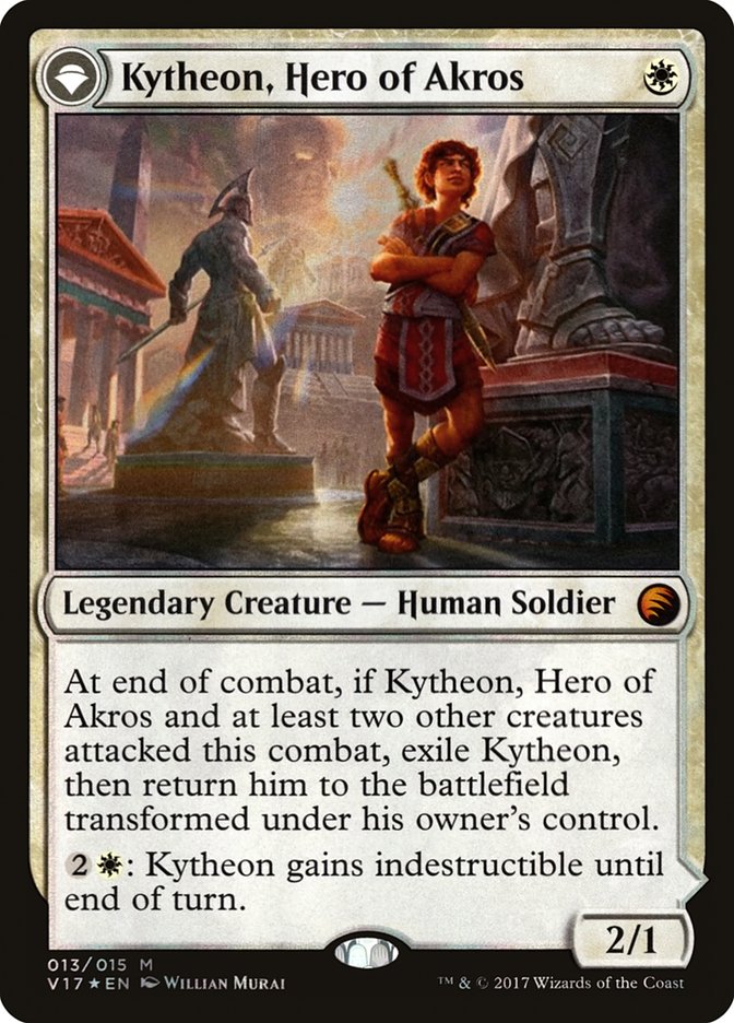 Kytheon, Hero of Akros // Gideon, Battle-Forged [From the Vault: Transform] - Magic: The Gathering - Card Brawlers | Quebec | Canada |