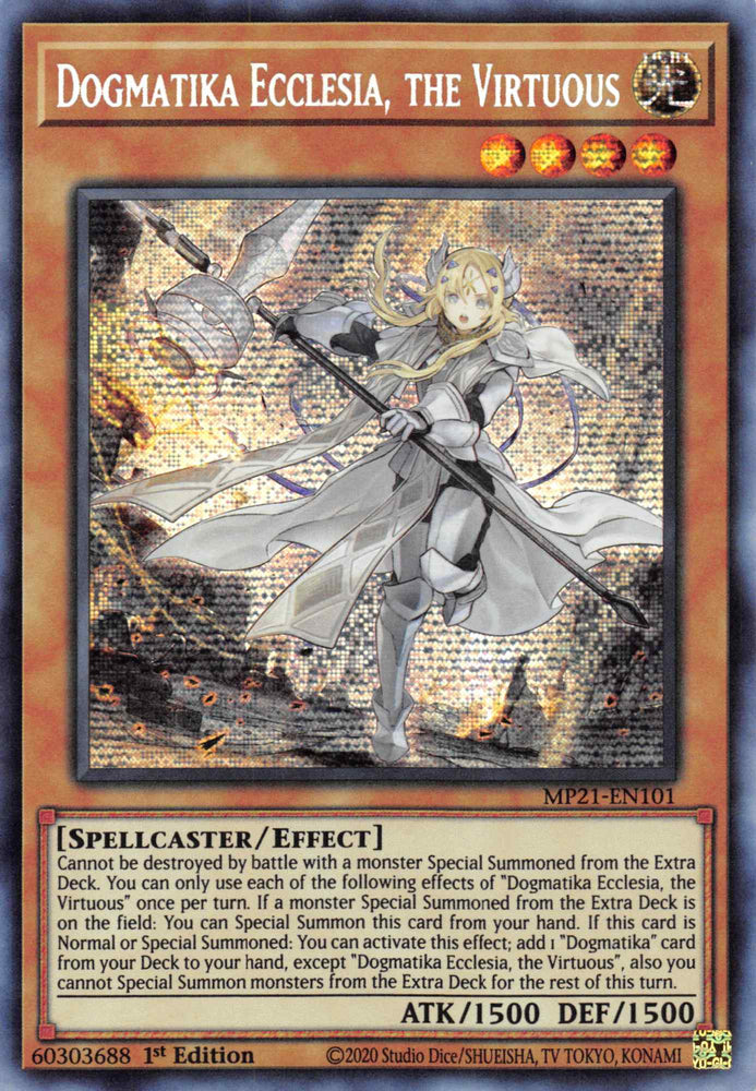 Dogmatika Ecclesia, la vertueuse [MP21-EN101] Prismatic Secret Rare 