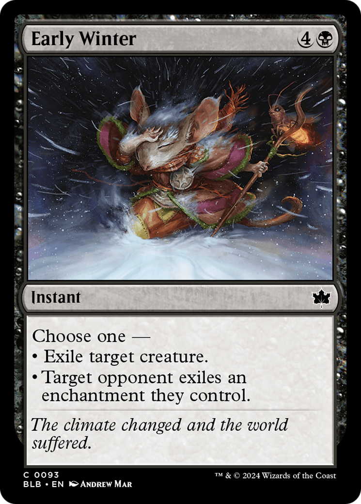 Early Winter [Bloomburrow] - Magic: The Gathering - Card Brawlers | Quebec | Canada |