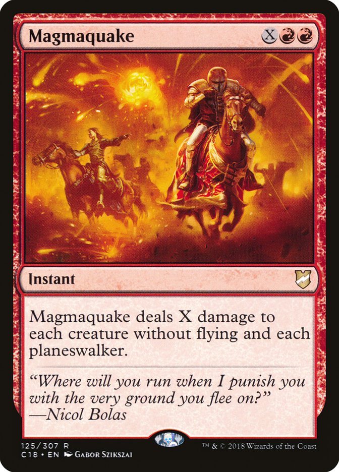 Magmaquake [Commander 2018] - Magic: The Gathering - Card Brawlers | Quebec | Canada |
