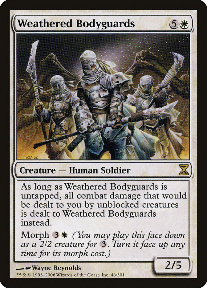 Weathered Bodyguards [Time Spiral] - Magic: The Gathering - Card Brawlers | Quebec | Canada |