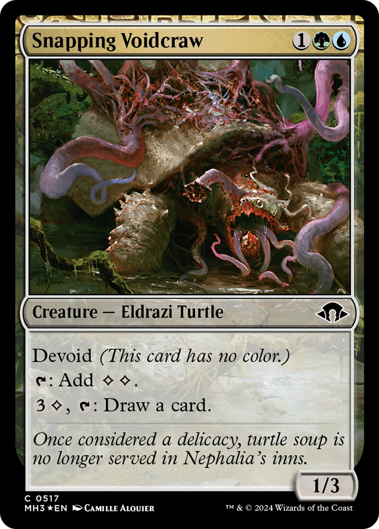 Snapping Voidcraw (Ripple Foil) [Modern Horizons 3] - Magic: The Gathering - Card Brawlers | Quebec | Canada |