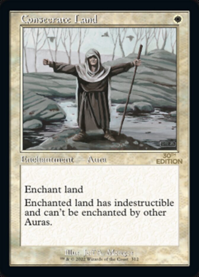 Consecrate Land (Retro) [30th Anniversary Edition] - Magic: The Gathering - Card Brawlers | Quebec | Canada |