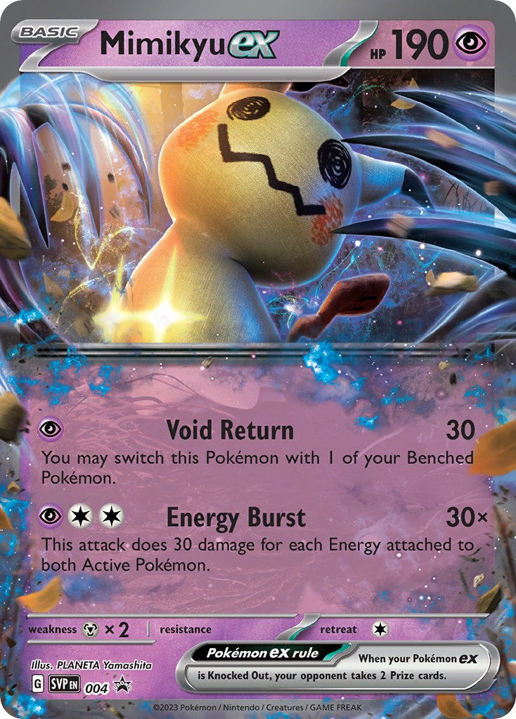 Mimikyu ex (004) (Jumbo Card) [Scarlet & Violet: Black Star Promos] - Pokémon - Card Brawlers | Quebec | Canada |