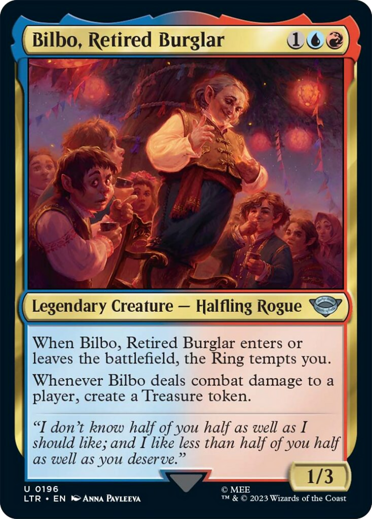 Bilbo, Retired Burglar [The Lord of the Rings: Tales of Middle-Earth] - Magic: The Gathering - Card Brawlers | Quebec | Canada |