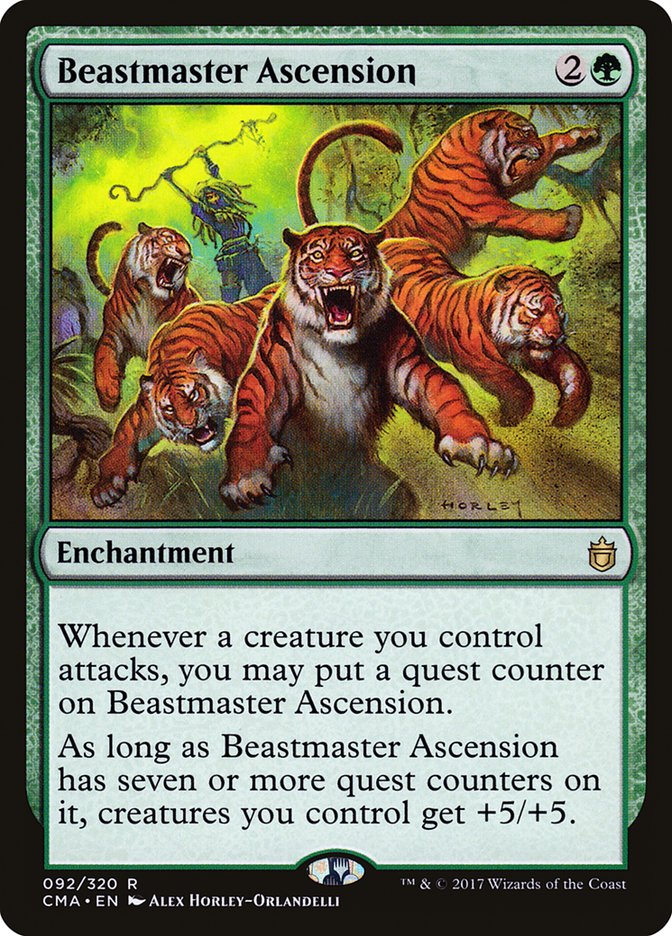 Beastmaster Ascension [Commander Anthology] - Magic: The Gathering - Card Brawlers | Quebec | Canada |