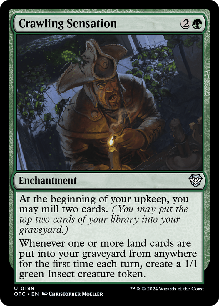 Crawling Sensation [Outlaws of Thunder Junction Commander] - Magic: The Gathering - Card Brawlers | Quebec | Canada |
