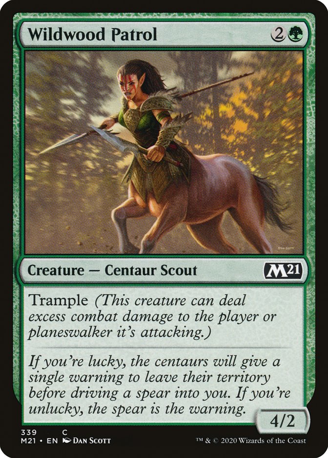 Wildwood Patrol [Core Set 2021] - Magic: The Gathering - Card Brawlers | Quebec | Canada |