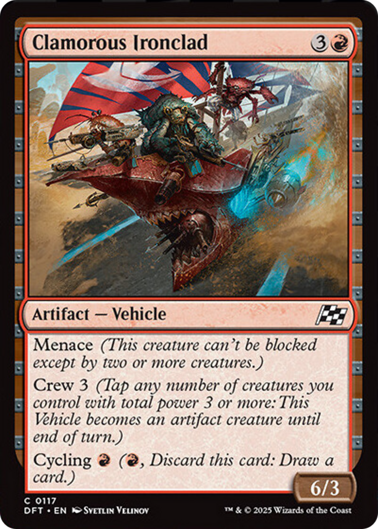 Clamorous Ironclad [Aetherdrift] - Magic: The Gathering - Card Brawlers | Quebec | Canada |