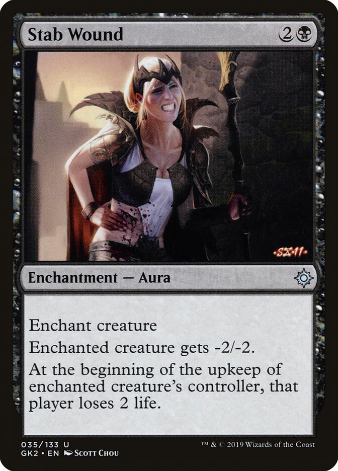 Stab Wound [Ravnica Allegiance Guild Kit] - Magic: The Gathering - Card Brawlers | Quebec | Canada |