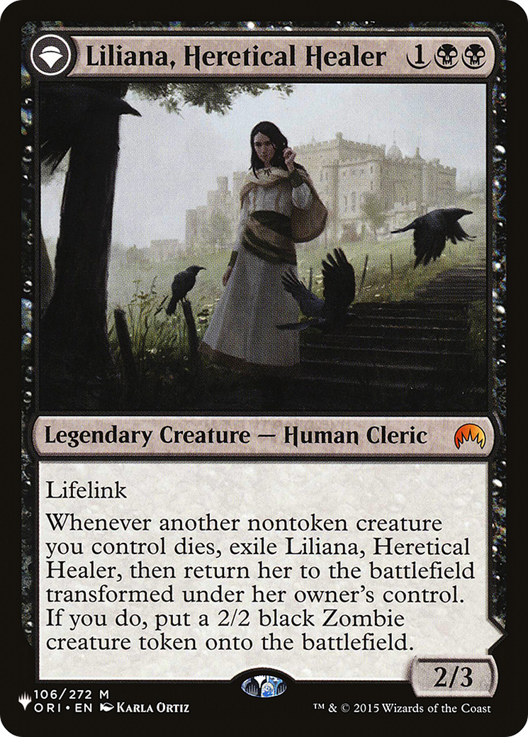 Liliana, Heretical Healer // Liliana, Defiant Necromancer [Secret Lair: From Cute to Brute] - Magic: The Gathering - Card Brawlers | Quebec | Canada |