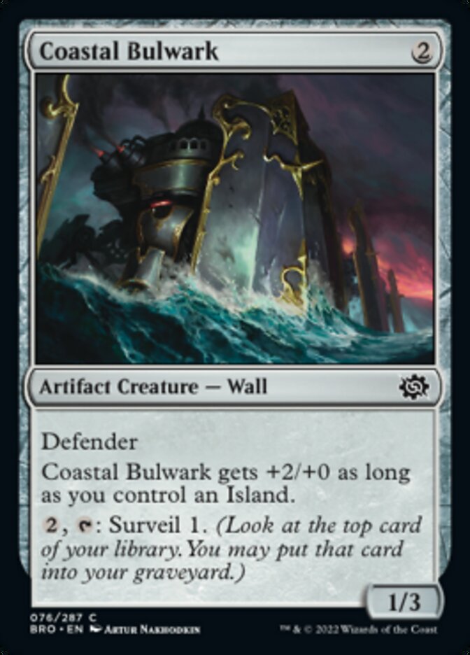 Coastal Bulwark [The Brothers' War] - Magic: The Gathering - Card Brawlers | Quebec | Canada |