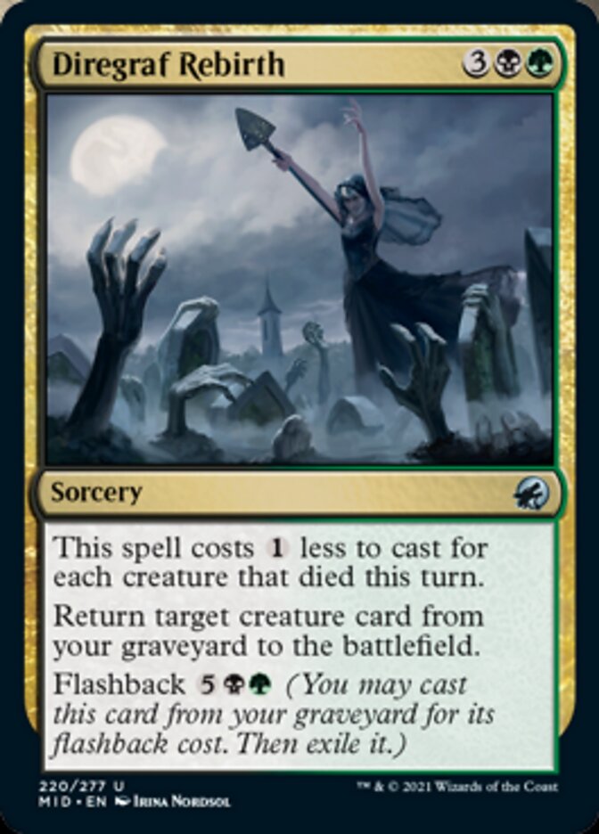 Diregraf Rebirth [Innistrad: Midnight Hunt] - Magic: The Gathering - Card Brawlers | Quebec | Canada |