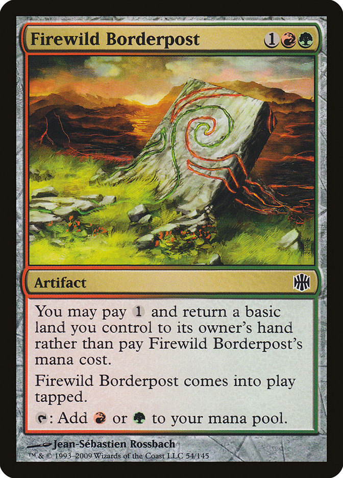 Firewild Borderpost [Alara Reborn] - Magic: The Gathering - Card Brawlers | Quebec | Canada |