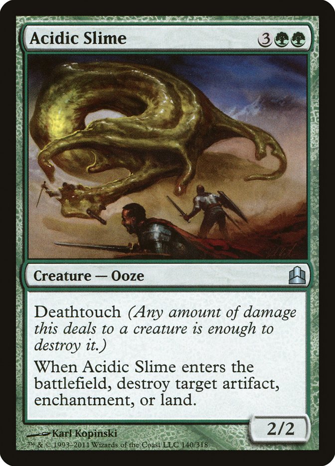 Acidic Slime [Commander 2011] - Magic: The Gathering - Card Brawlers | Quebec | Canada |