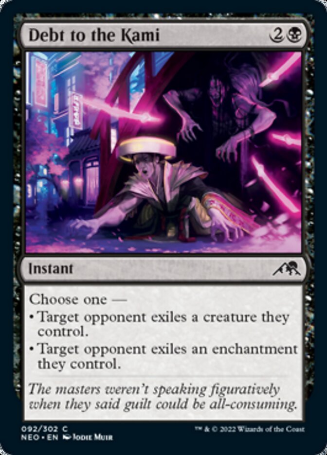 Debt to the Kami [Kamigawa: Neon Dynasty] - Magic: The Gathering - Card Brawlers | Quebec | Canada |