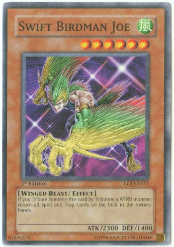 Swift Birdman Joe [EOJ-EN012] Common - Yu-Gi-Oh! - Card Brawlers | Quebec | Canada |