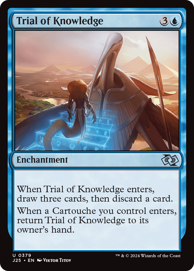 Trial of Knowledge [Foundations Jumpstart] - Magic: The Gathering - Card Brawlers | Quebec | Canada |