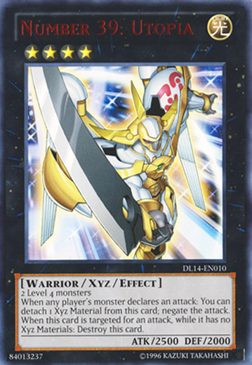Number 39: Utopia (Red) [DL14-EN010] Rare - Yu-Gi-Oh! - Card Brawlers | Quebec | Canada |