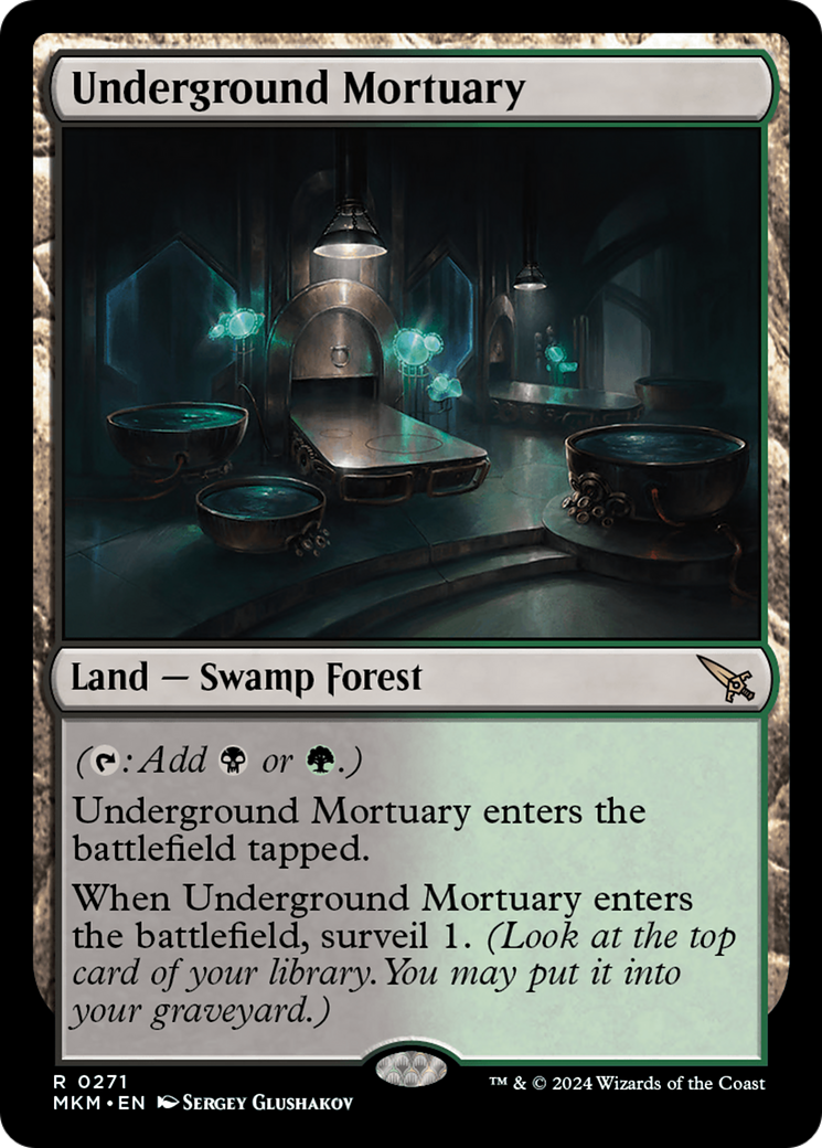 Underground Mortuary [Murders at Karlov Manor] - Magic: The Gathering - Card Brawlers | Quebec | Canada |