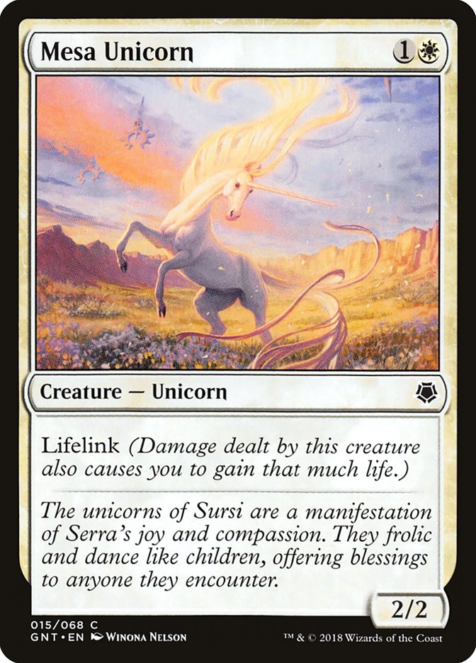 Mesa Unicorn [Game Night 2018] - Magic: The Gathering - Card Brawlers | Quebec | Canada |