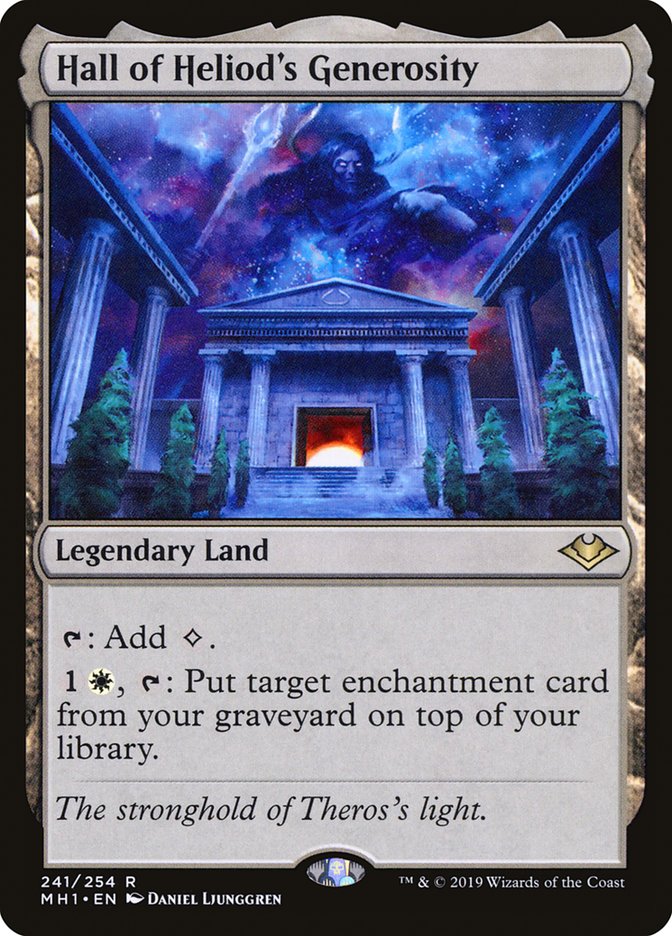 Hall of Heliod's Generosity [Modern Horizons] - Magic: The Gathering - Card Brawlers | Quebec | Canada |