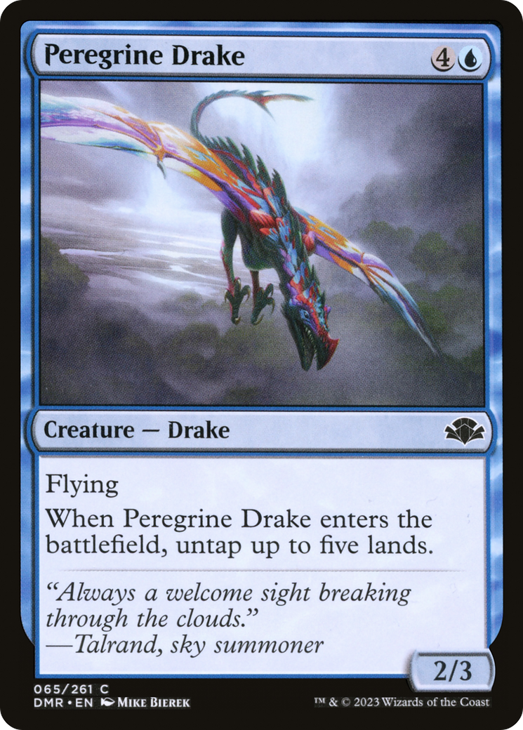 Peregrine Drake [Dominaria Remastered] - Magic: The Gathering - Card Brawlers | Quebec | Canada |