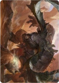 Moraug, Fury of Akoum Art Card [Zendikar Rising Art Series] - Magic: The Gathering - Card Brawlers | Quebec | Canada |