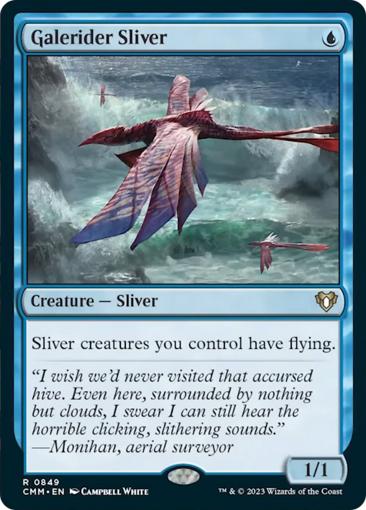 Galerider Sliver [Commander Masters] - Magic: The Gathering - Card Brawlers | Quebec | Canada |