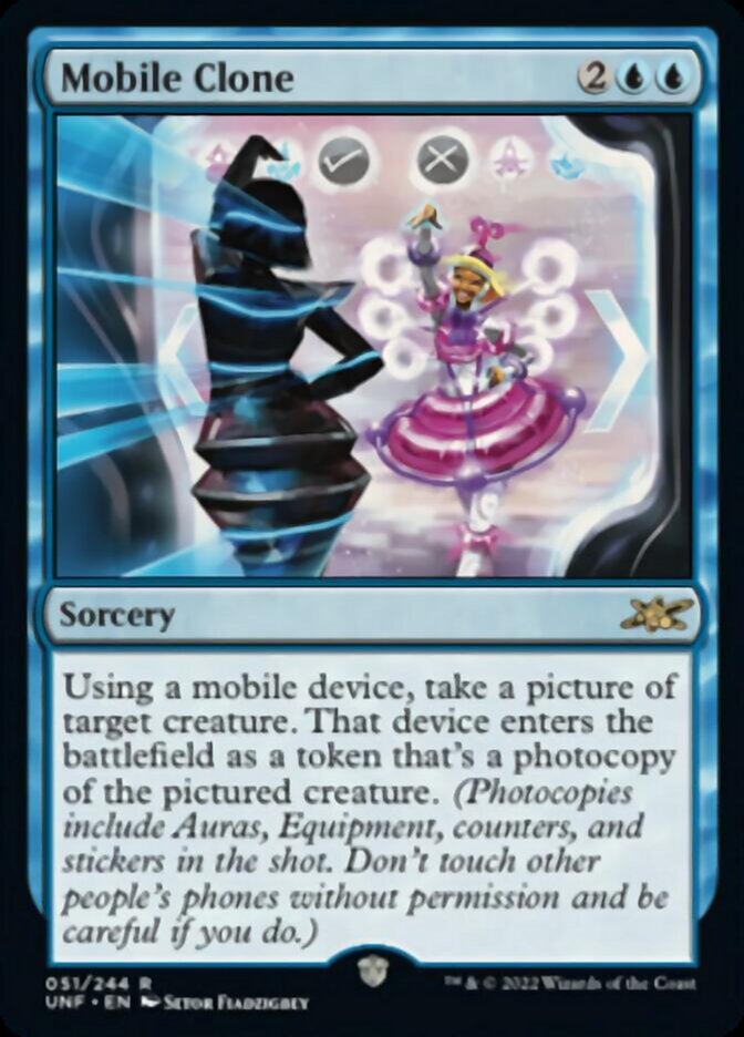 Mobile Clone [Unfinity] - Magic: The Gathering - Card Brawlers | Quebec | Canada |