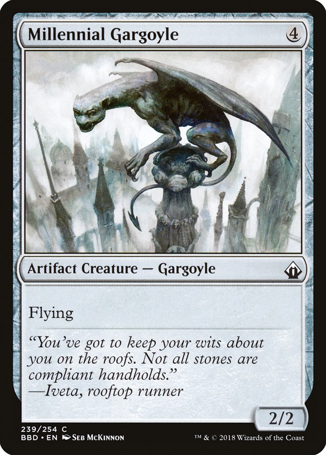 Millennial Gargoyle [Battlebond] - Magic: The Gathering - Card Brawlers | Quebec | Canada |
