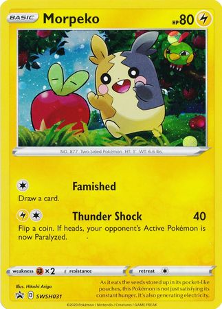 Morpeko (SWSH031) [Sword & Shield: Black Star Promos] - Pokémon - Card Brawlers | Quebec | Canada |