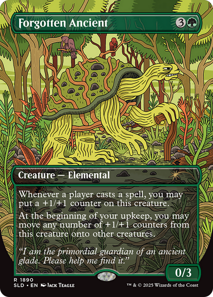 Forgotten Ancient (Rainbow Foil) [Secret Lair Drop Series] - Magic: The Gathering - Card Brawlers | Quebec | Canada |