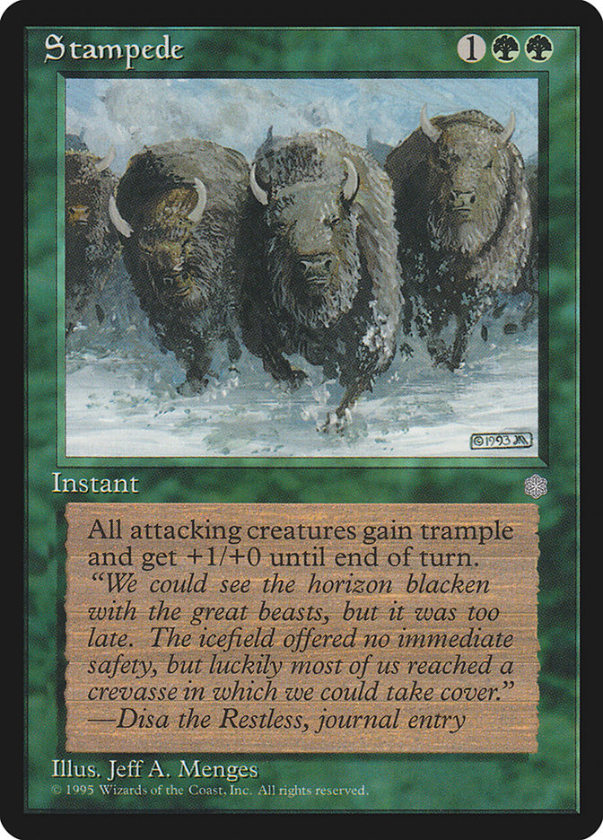Stampede [Ice Age] - Magic: The Gathering - Card Brawlers | Quebec | Canada |