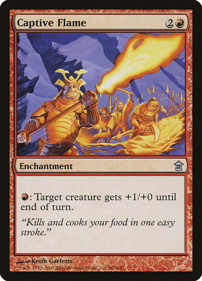 Captive Flame [Saviors of Kamigawa] - Magic: The Gathering - Card Brawlers | Quebec | Canada |