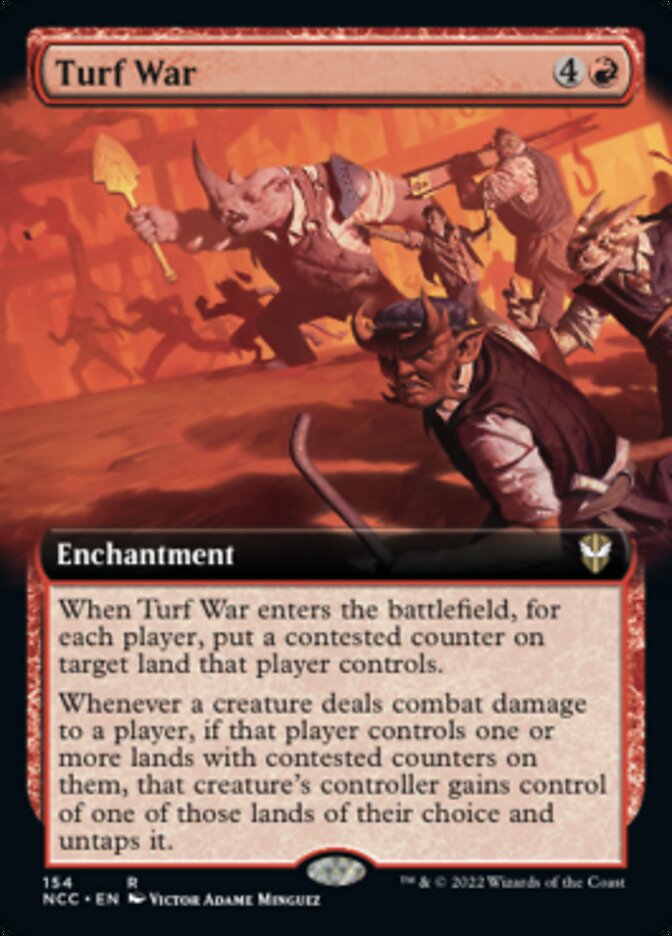 Turf War (Extended Art) [Streets of New Capenna Commander] - Magic: The Gathering - Card Brawlers | Quebec | Canada |