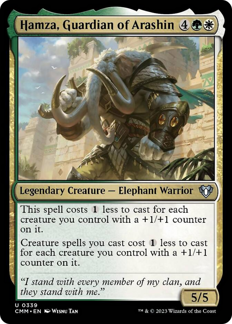 Hamza, Guardian of Arashin [Commander Masters] - Magic: The Gathering - Card Brawlers | Quebec | Canada |