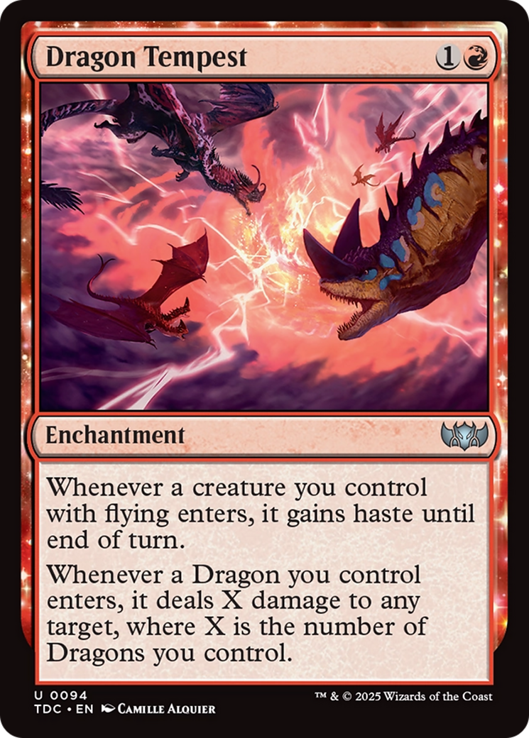 Dragon Tempest [Tarkir: Dragonstorm Commander] - Magic: The Gathering - Card Brawlers | Quebec | Canada |