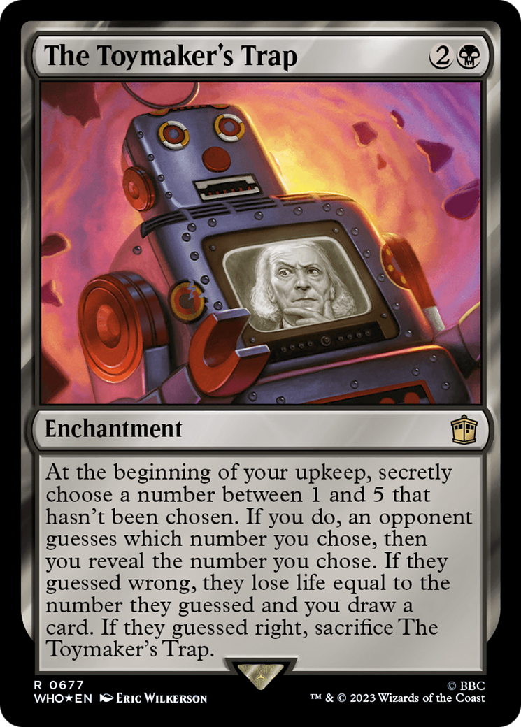 The Toymaker's Trap (Surge Foil) [Doctor Who] - Magic: The Gathering - Card Brawlers | Quebec | Canada |