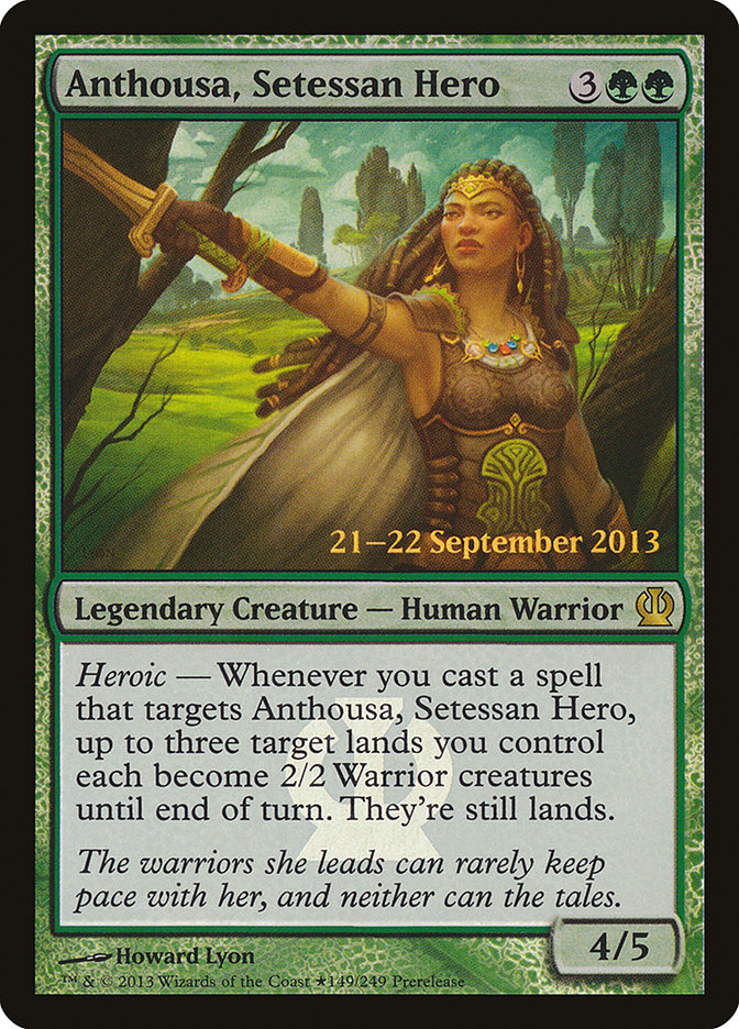 Anthousa, Setessan Hero [Theros Prerelease Promos] - Magic: The Gathering - Card Brawlers | Quebec | Canada |