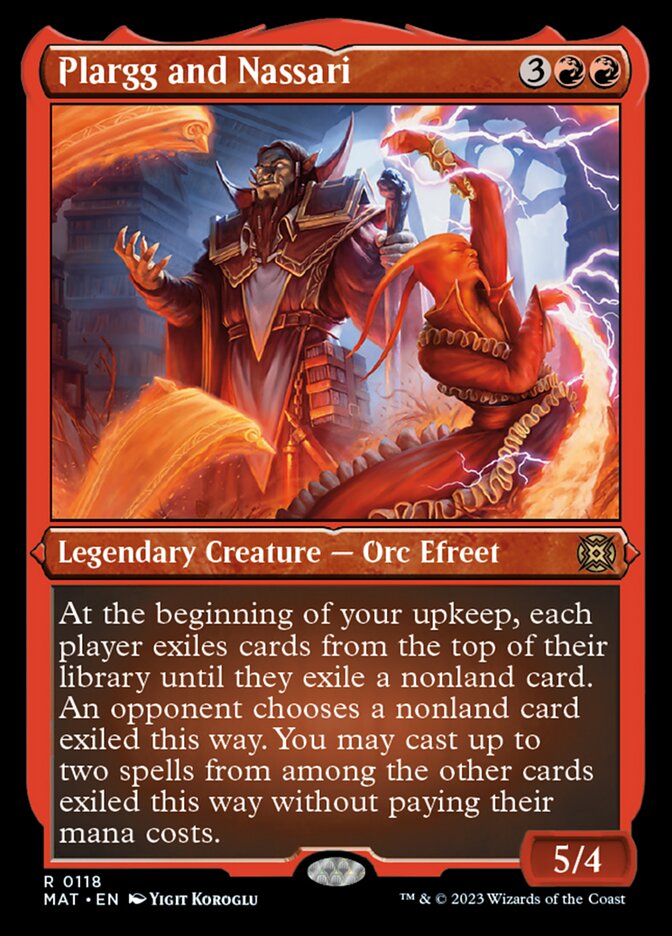 Plargg and Nassari (Foil Etched) [March of the Machine: The Aftermath] - Magic: The Gathering - Card Brawlers | Quebec | Canada |